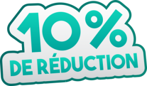 10% de réduction sur l'hébergement Web